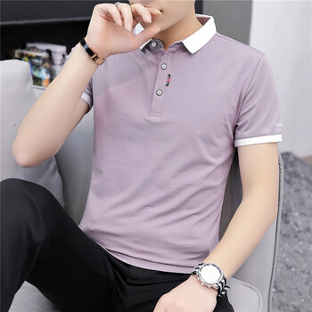 美羅邦（Meloban） 短袖 男士T恤 紫色 