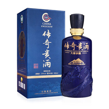 傳奇貴酒53375mL-500mL，500 醬香型，醬香