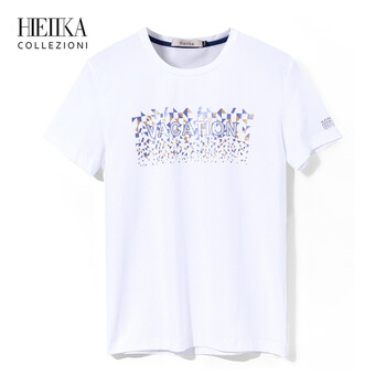 海一家（Hieiika） 短袖 男士T恤 漂白花紋62 