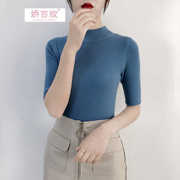 穿對(duì)牛仔針織衫，告別尷尬
