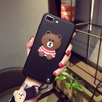 手机壳6plus熊