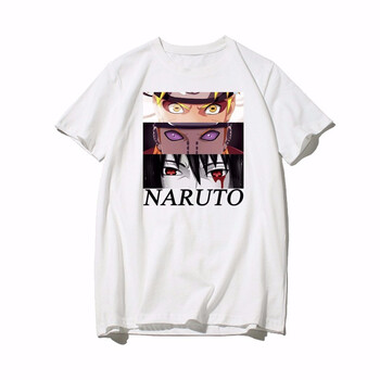 愛的傳奇 無袖 男士T恤 白色（NARUTO） 