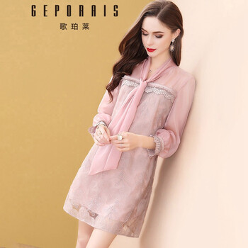 時(shí)尚印花裙，微胖女神的好幫手