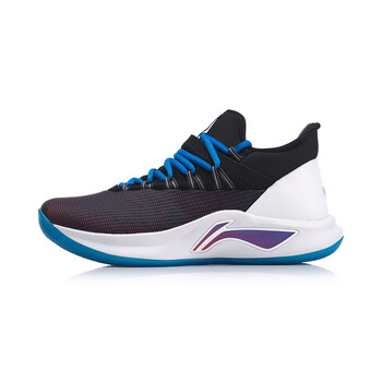 李寧（LI-NING）籃球鞋標(biāo)準(zhǔn)黑/明亮藍(lán)-10 