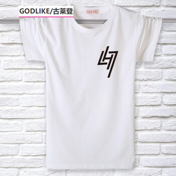古萊登（GODLIKE） 短袖 男士T恤 小鹿白色 