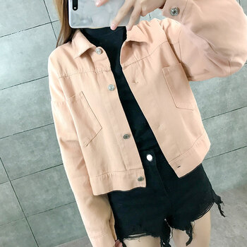 你的少女心，系帶牛仔外套