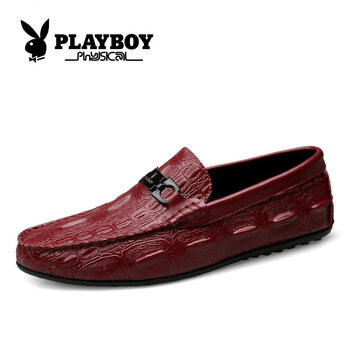 花花公子（PLAYBOY OUTDOOR）男士酒紅 44