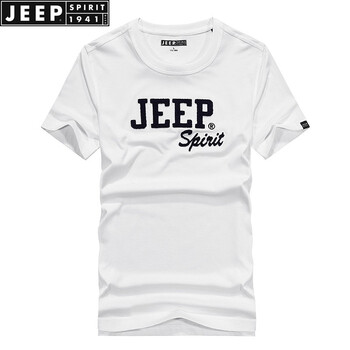 Jeep 短袖 男士T恤 1026白色 