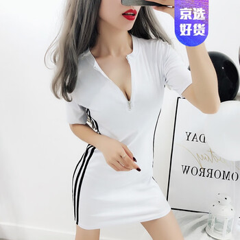 v領(lǐng)性感洋裙