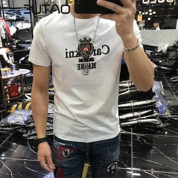 布淘（BUTAO） 短袖 男士T恤 白色 