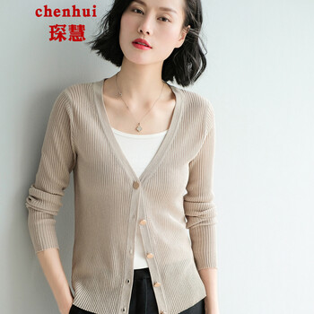 短款針織開(kāi)衫，微胖妹子的小秘密