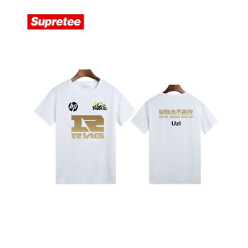 supretee 短袖 男士T恤 白色-Uzi 
