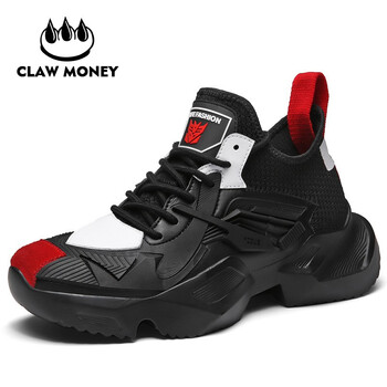 CLAW MONEY男士黑紅色 39