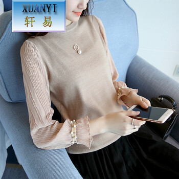 甜美荷葉袖，讓你愛(ài)上穿搭