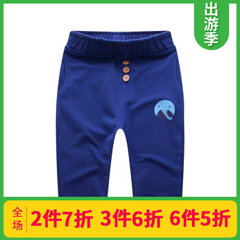 男中童褲子春款