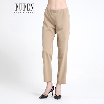 FUFEN  微喇褲 女 長(zhǎng)褲 休閑褲