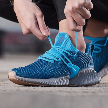 阿迪達(dá)斯（Adidas）跑步鞋BD7112 阿爾法小椰子/減震耐磨 41