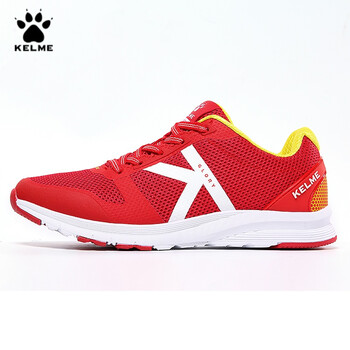 KELME跑步鞋中國紅 35