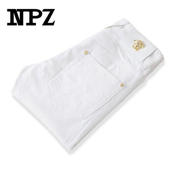 NPZ 修身褲 商務(wù)休閑 男士牛仔褲