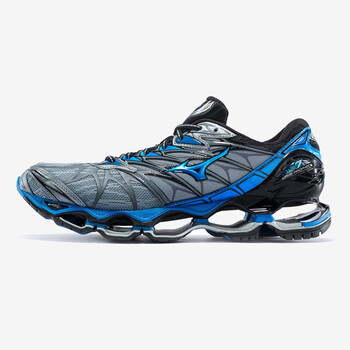 美津濃（MIZUNO）跑步鞋灰/碧藍/黑 41