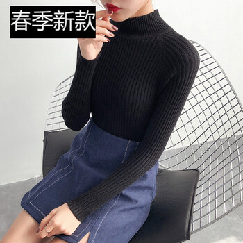 時(shí)尚高領(lǐng)毛衣，微胖女神的好幫手
