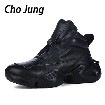 Cho Jung男士黑色皮里 44