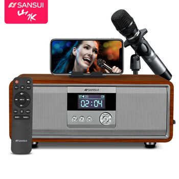 山水（SANSUI） T58 音箱/音響 T58-家居型深木紋色