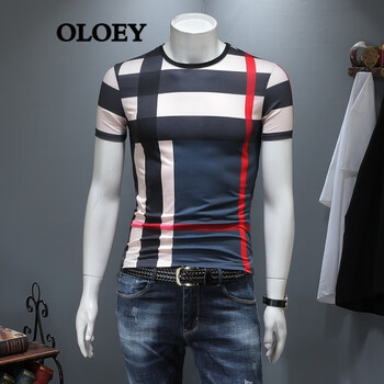 OLOEY 短袖 男士T恤 花色 