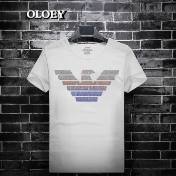 OLOEY 短袖 男士T恤 【9062】白色 