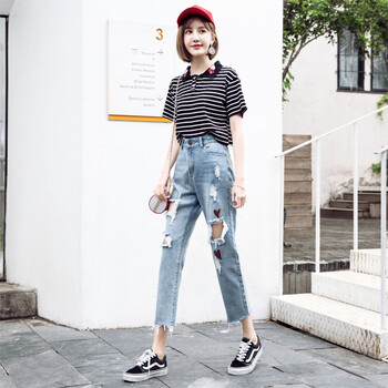 修身九分褲，微胖妹子的顯瘦利器