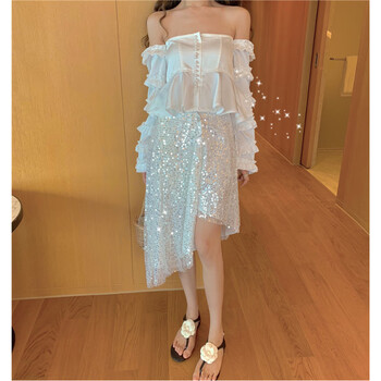 高腰半身裙，小個子的福音