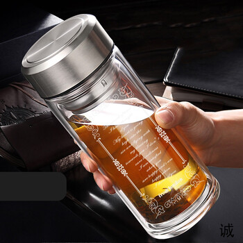 白領(lǐng)愛喝茶，玻璃水杯來助力
