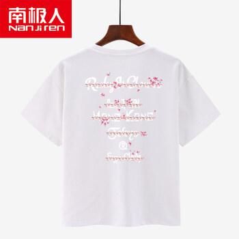 印花短袖，微胖女神的福音