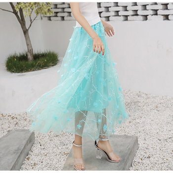 高腰半身裙，穿出你的性感曲線(xiàn)美