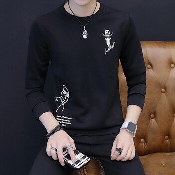 魯賓克 長(zhǎng)袖 男士T恤 410-809黑色 XL，L，M，XXL，XXXL