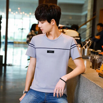 德威尼（Dwayne） 短袖 男士T恤 紫色 