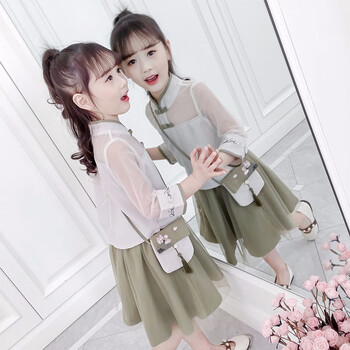 女童夏套裙7歲