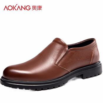 奧康（Aokang）男士棕色193110028 37