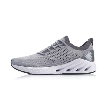 李寧（LI-NING）跑步鞋標準黑/白色濁灰紫/暗灰紫-6 