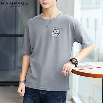 RAMPAGE 短袖 男士T恤 908灰色 