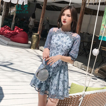 精品蕾絲短袖