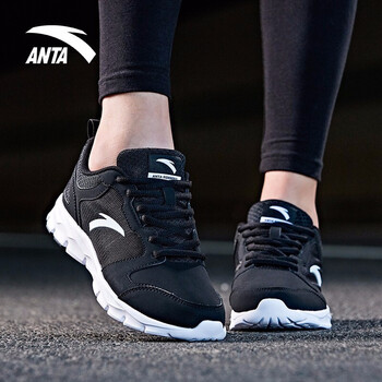 安踏（ANTA）跑步鞋黑/白（皮面） 37.5，36，38.5，38，39，40，36.5，35.5