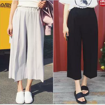 其他品牌 自然腰 蘿卜褲 女 七分褲 休閑褲