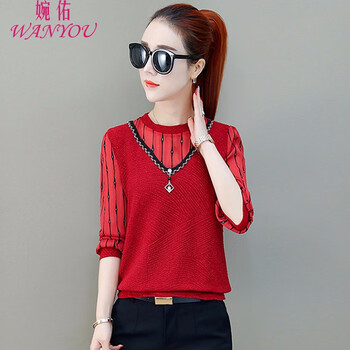 針織網(wǎng)紗t恤