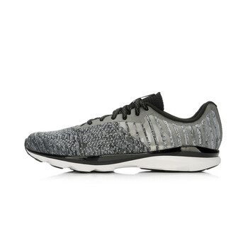 李寧（LI-NING）跑步鞋13代015-7黑/白/黯淡灰 