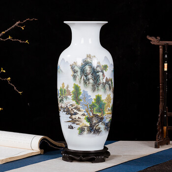 干花落地花瓶花器