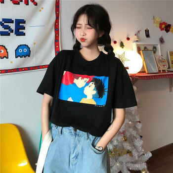 適合學(xué)生黨的百搭印花襯衫