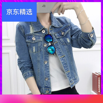 時尚休閑牛仔短外套，玩轉(zhuǎn)街頭風