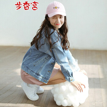 步香宮 立領(lǐng) 長(zhǎng)袖 女 短外套 水洗