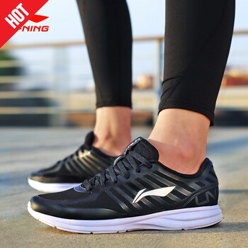 李寧（LI-NING）跑步鞋標(biāo)準(zhǔn)黑003 42